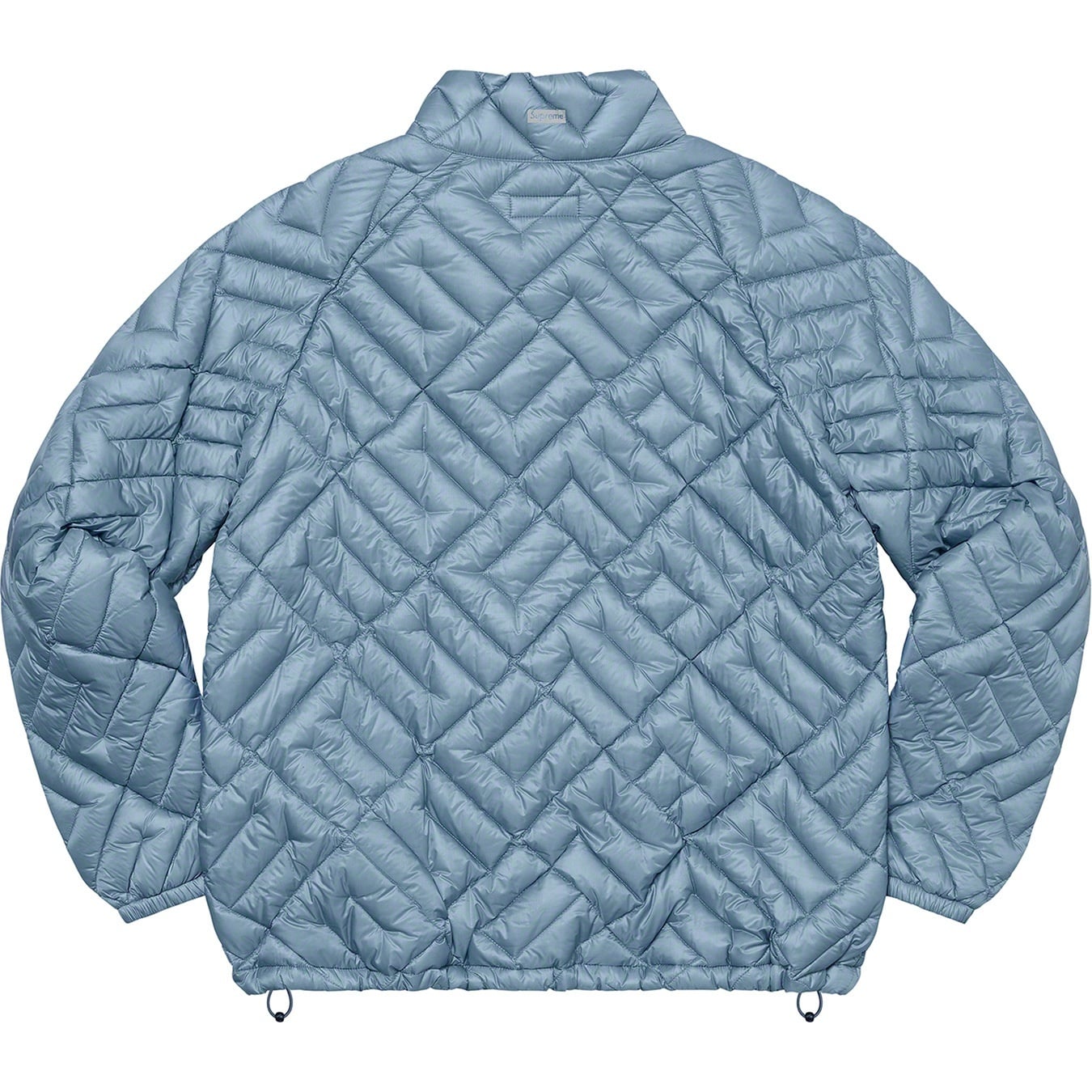 Spellout Quilted Lightweight Down Jacket view 13